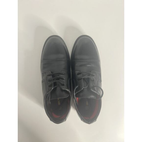 Bruno Marc Boys Shoes Sz 2 Casual Dress Black Oxford SBOX211K - Picture 3 of 12